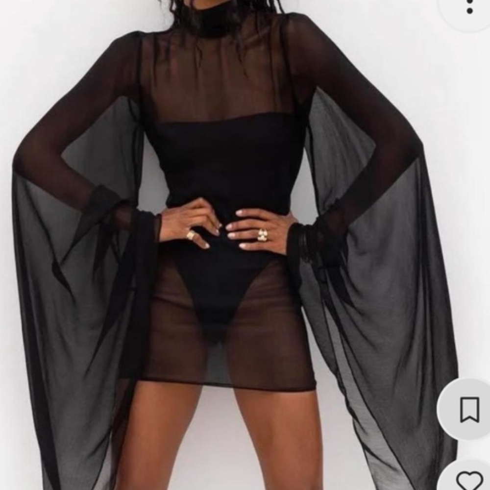 RAT & BOA silk top-mini dress Size XS